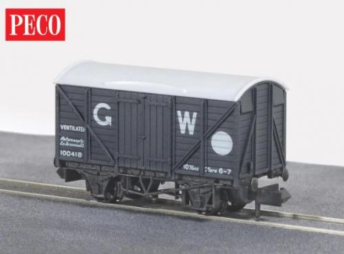 NR-43W Peco GWR Standard Box Van